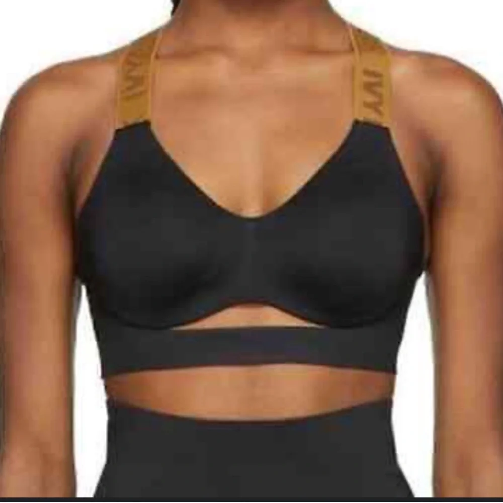Ivy Park Beyoncé Adidas black gold sports bra 2X AND athletic shorts 3X DRIP 2.2 - Picture 16 of 16